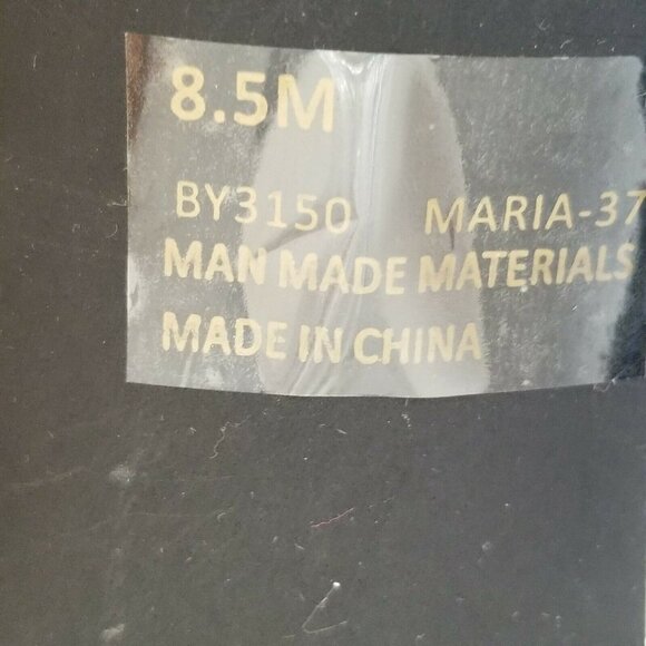 Cape Robbin Maria 37 Womens‎ Clear Lucite Perspex Studded Strappy Heel Size 8.5M - Picture 5 of 6